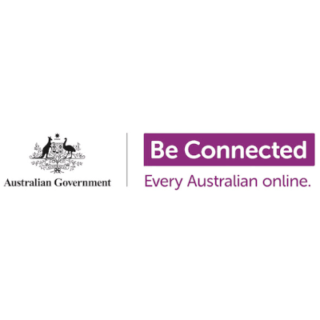 Be Connected AU Gov logo